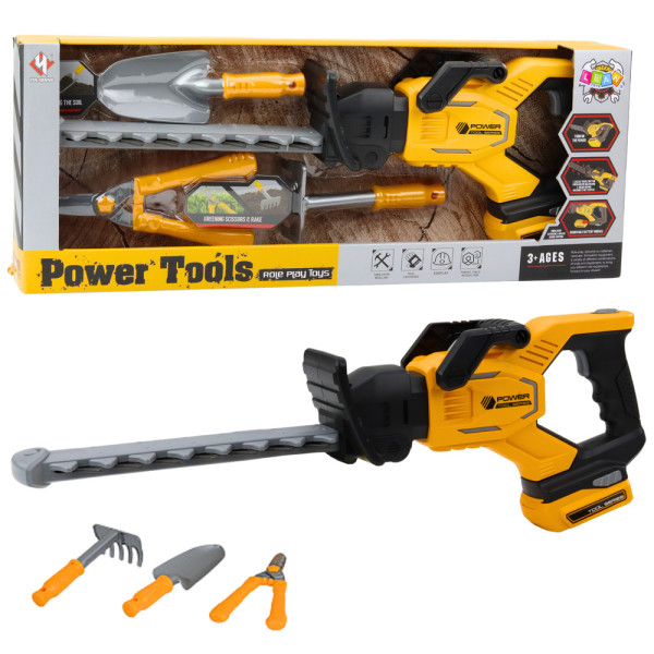 Zestaw Ogrodniczy Dla Dzieci Nożyce Elektryczne Sekator Łopatka