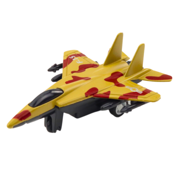 Myśliwiec Wojskowy Z Napędem Frykcyjnym Metalowy 11cm Mix