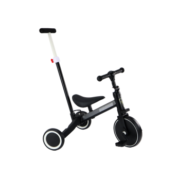 Rower Trójkołowy PRO50 Rowerek Z Rączką Do Prowadzenia Czarny