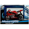 Sportowy Motocykl z Dźwiękami 1:18 4 Kolory
