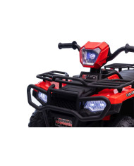 Quad Na Akumulator JC915 Czerwony