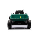 Traktor Na Akumulator HC-306 Z Przyczepą Ciemno Zielony 24V