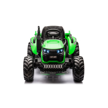 Traktor Na Akumulator HC-306 Z Przyczepą Jasno Zielony 24V