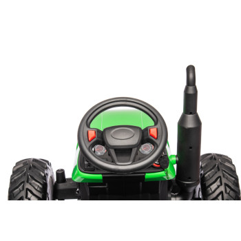 Traktor Na Akumulator HC-306 Z Przyczepą Jasno Zielony 24V
