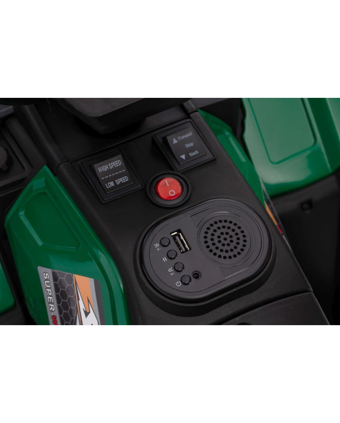 Quad Na Akumulator JC915 Zielony