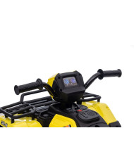 Quad Na Akumulator JC915 Żółty