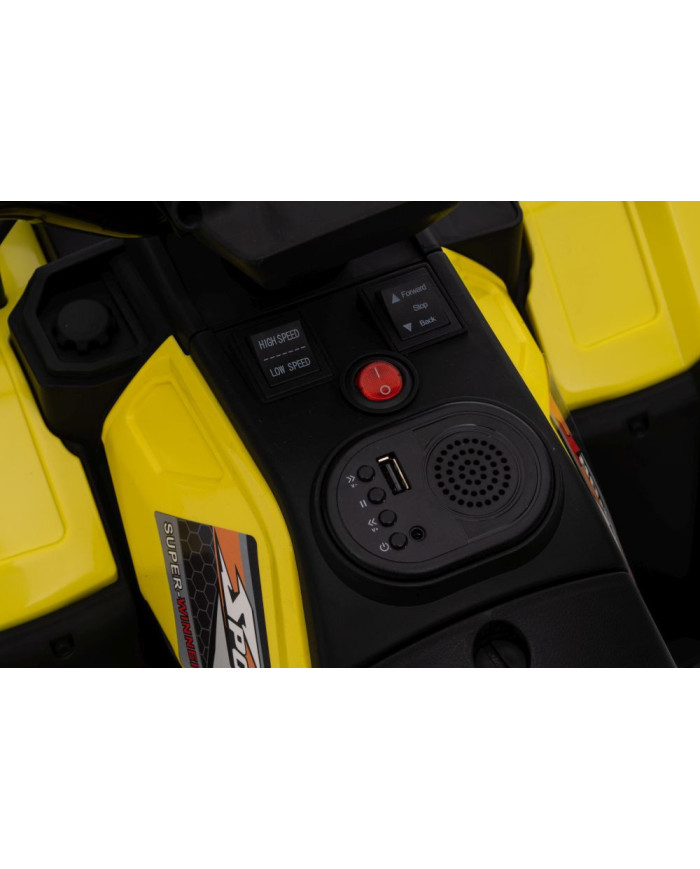 Quad Na Akumulator JC915 Żółty