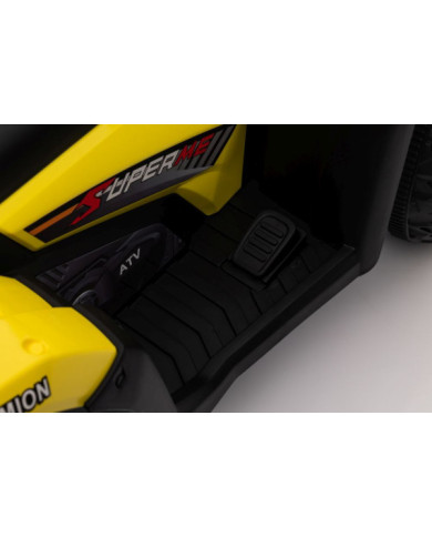 Quad Na Akumulator JC915 Żółty
