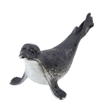 Zestaw Mini Figurek Zwierzęta Morskie Ssaki Orka Fotka Delfin 6-8cm 6szt