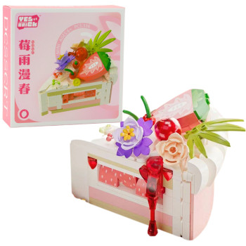 Klocki Konstrukcyjne Torcik Tort Deser Dekorowany 292–357el.