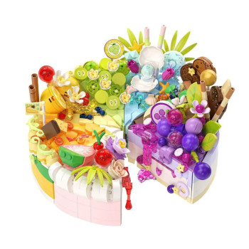 Klocki Konstrukcyjne Torcik Tort Deser Dekorowany 292–357el.