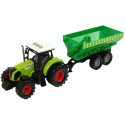 Zestaw Trzech Traktorów Naczepy Opryskiwacz Farma Ciągnik
