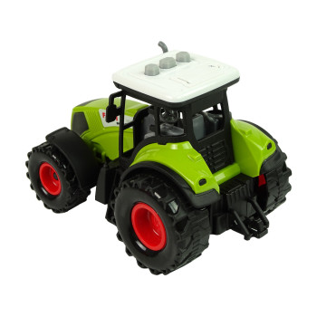 Zestaw Trzech Traktorów Naczepy Opryskiwacz Farma Ciągnik