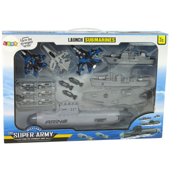 Zestaw Armii Morskiej Okrętowa Baza Wojskowa Odrzutowce Bomby Wyrzutnia