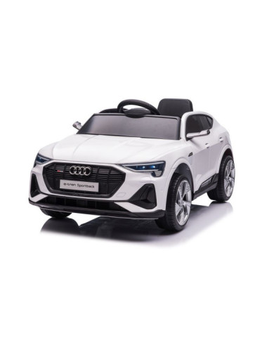 Auto Na Akumulator Audi E- Tron Białe QLS-6688 Światła LED MP3