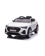 Auto Na Akumulator Audi E- Tron Białe QLS-6688 Światła LED MP3