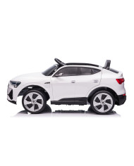 Auto Na Akumulator Audi E- Tron Białe QLS-6688 Światła LED MP3