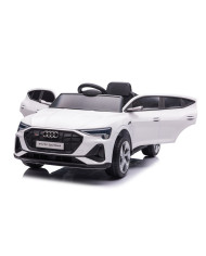Auto Na Akumulator Audi E- Tron Białe QLS-6688 Światła LED MP3