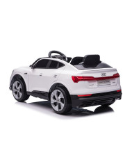 Auto Na Akumulator Audi E- Tron Białe QLS-6688 Światła LED MP3