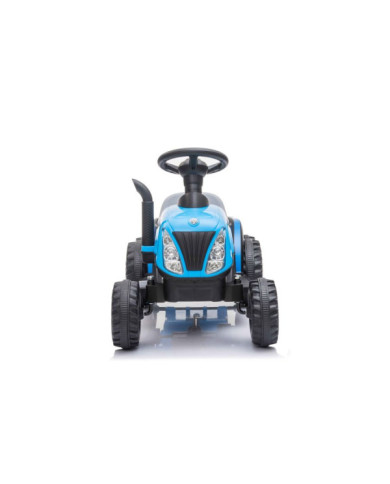 Traktor Na Akumulator z Przyczepą A009 Niebieski