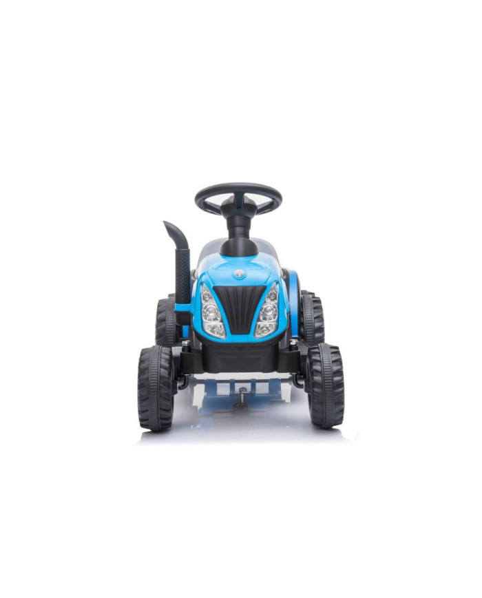 Traktor Na Akumulator z Przyczepą A009 Niebieski
