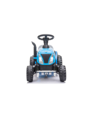 Traktor Na Akumulator z Przyczepą A009 Niebieski