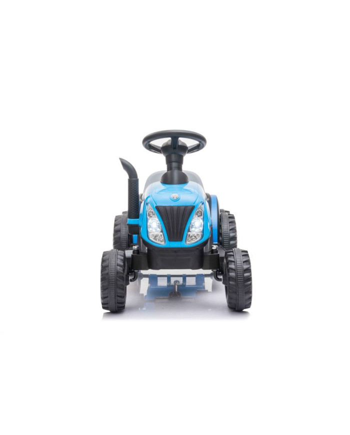 Traktor Na Akumulator z Przyczepą A009 Niebieski