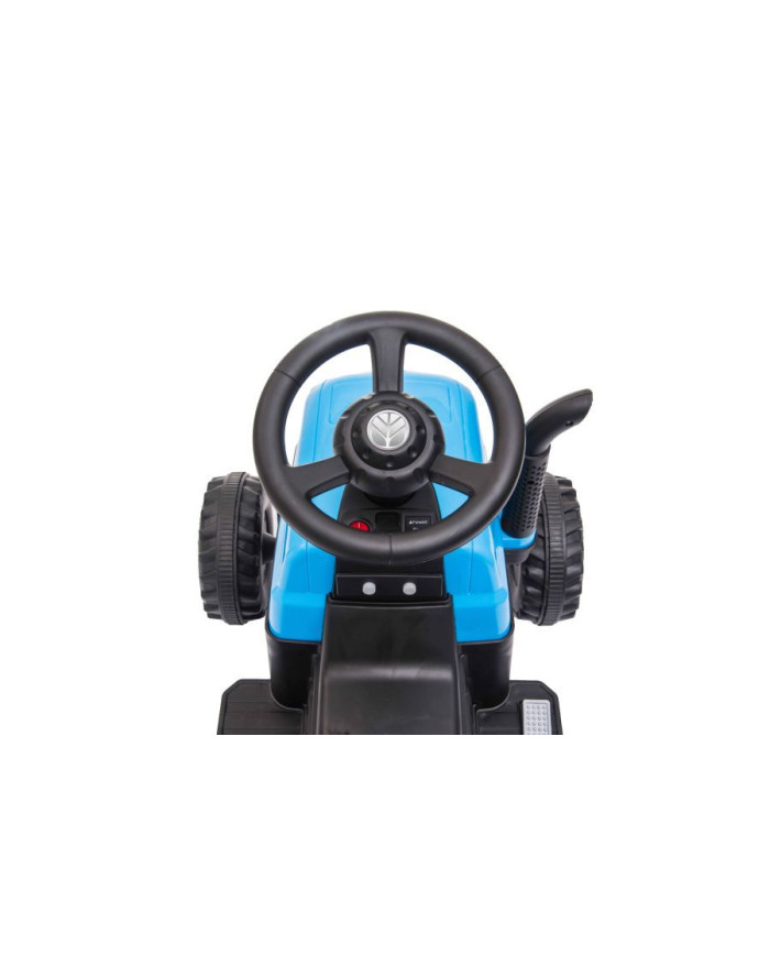 Traktor Na Akumulator z Przyczepą A009 Niebieski