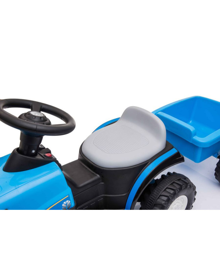 Traktor Na Akumulator z Przyczepą A009 Niebieski