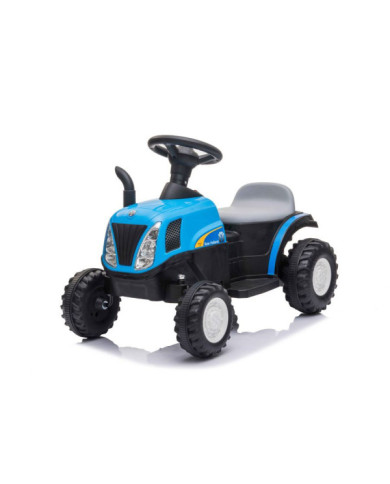 Traktor Na Akumulator z Przyczepą A009 Niebieski