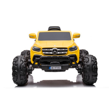 Auto Na Akumulator Mercedes DK-MT950 4x4 Złoto-Żółty Lakierowany