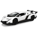 Auto Sportowe R/C 1:24 Lamborghini Veneno Białe 2.4 G Światła