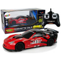 Auto Sportowe R/C 1:24 Corvette C6.R Czerwone 2.4 G Światła
