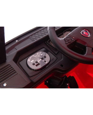 Auto Na Akumulator Scania 500R HL698 Czerwone Lakierowane 4x4