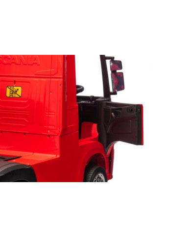 Auto Na Akumulator Scania 500R HL698 Czerwone Lakierowane 4x4