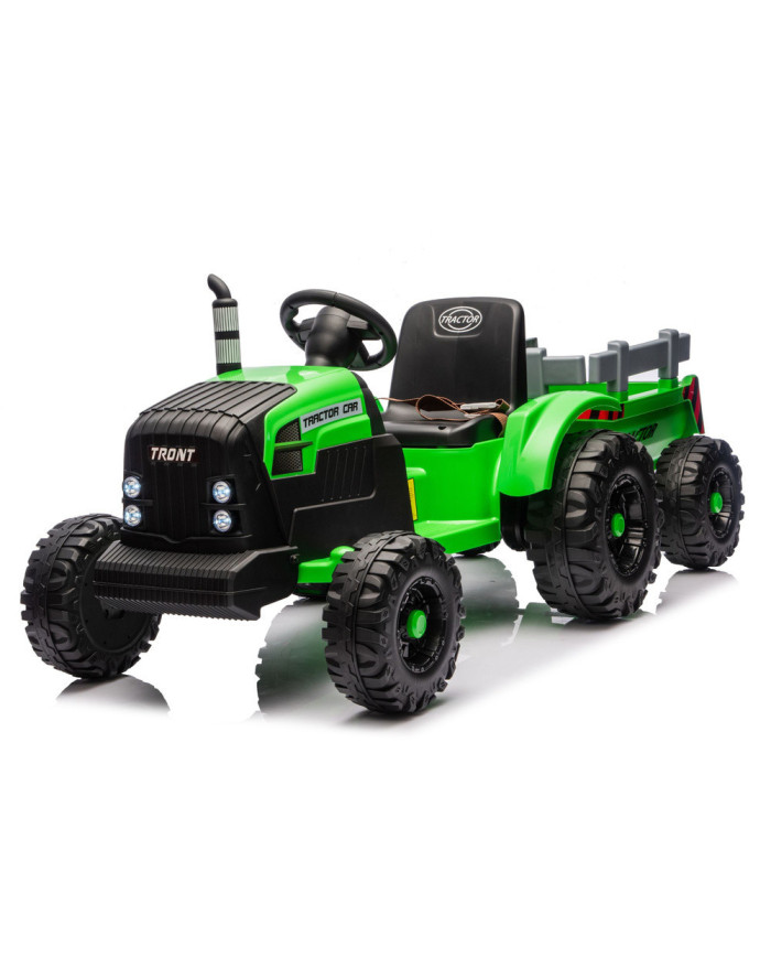 Traktor Na Akumulator CH9959B Z Przyczepą Jasno Zielony 24V
