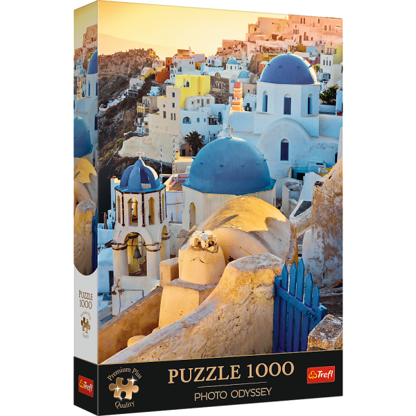 Puzzle - 1000 Premium Plus  Miasteczko Oia, Santorini Trefl 10853