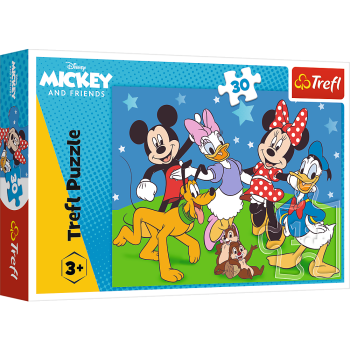 Puzzle 30 - Mysie sprawy - Disney Standard Characters Trefl 18309