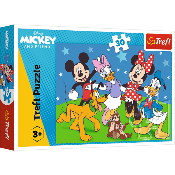 Puzzle 30 - Mysie sprawy - Disney Standard Characters Trefl 18309