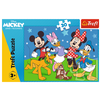 Puzzle 30 - Mysie sprawy - Disney Standard Characters Trefl 18309