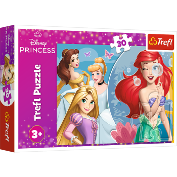 Puzzle - 30 - Piękny dzień księżniczek - Disney Princess Trefl 18308