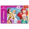 Puzzle - 30 - Piękny dzień księżniczek - Disney Princess Trefl 18308