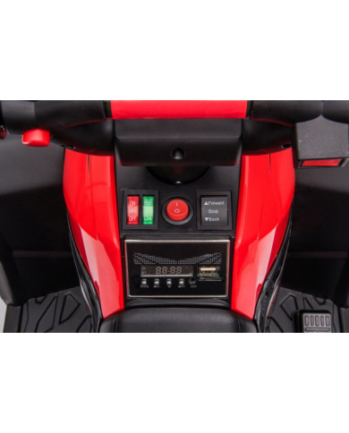 Quad Na Akumulator HL568 Czerwony