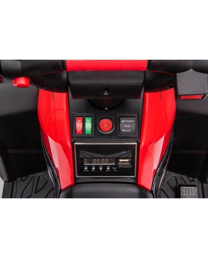 Quad Na Akumulator HL568 Czerwony