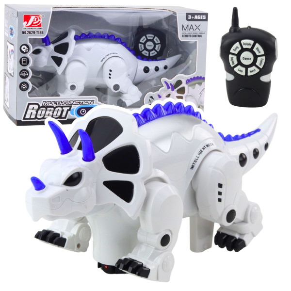 Inteligentny Robot Dinozaur RC Zdalnie Sterowany Triceratops