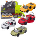 Samochód Sportowy Metalowy Z Napędem Światła Dźwięki Mix