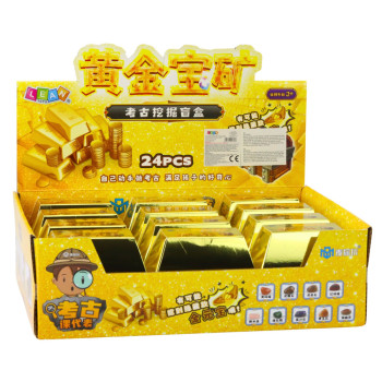 Wykopaliska Sztabka Złota Zestaw Archeologiczny Kamienie Narzędzia