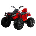 Quad na Akumulator BDM0906 Pompowane Koła Czerwony