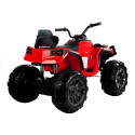 Quad na Akumulator BDM0906 Pompowane Koła Czerwony