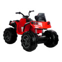 Quad na Akumulator BDM0906 Pompowane Koła Czerwony